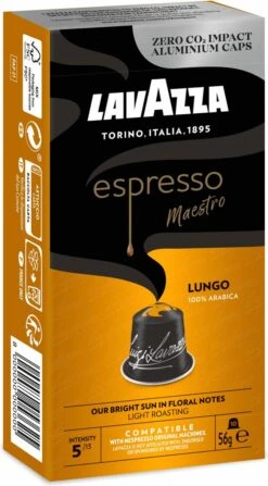 Lavazza Espresso Lungo - Aluminium Nespresso Capsules - 10 Stuks -Koffie Promotie Winkel 663x1200 2