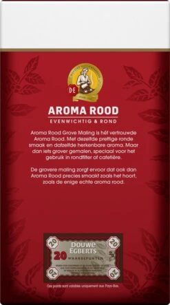 Douwe Egberts Aroma Rood Grove Maling Filterkoffie - 6 X 500 Gram -Koffie Promotie Winkel 669x1200