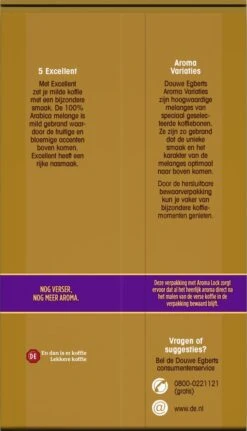 Douwe Egberts Excellent - Filterkoffie - 12 X 250 Gram -Koffie Promotie Winkel 687x1200 1