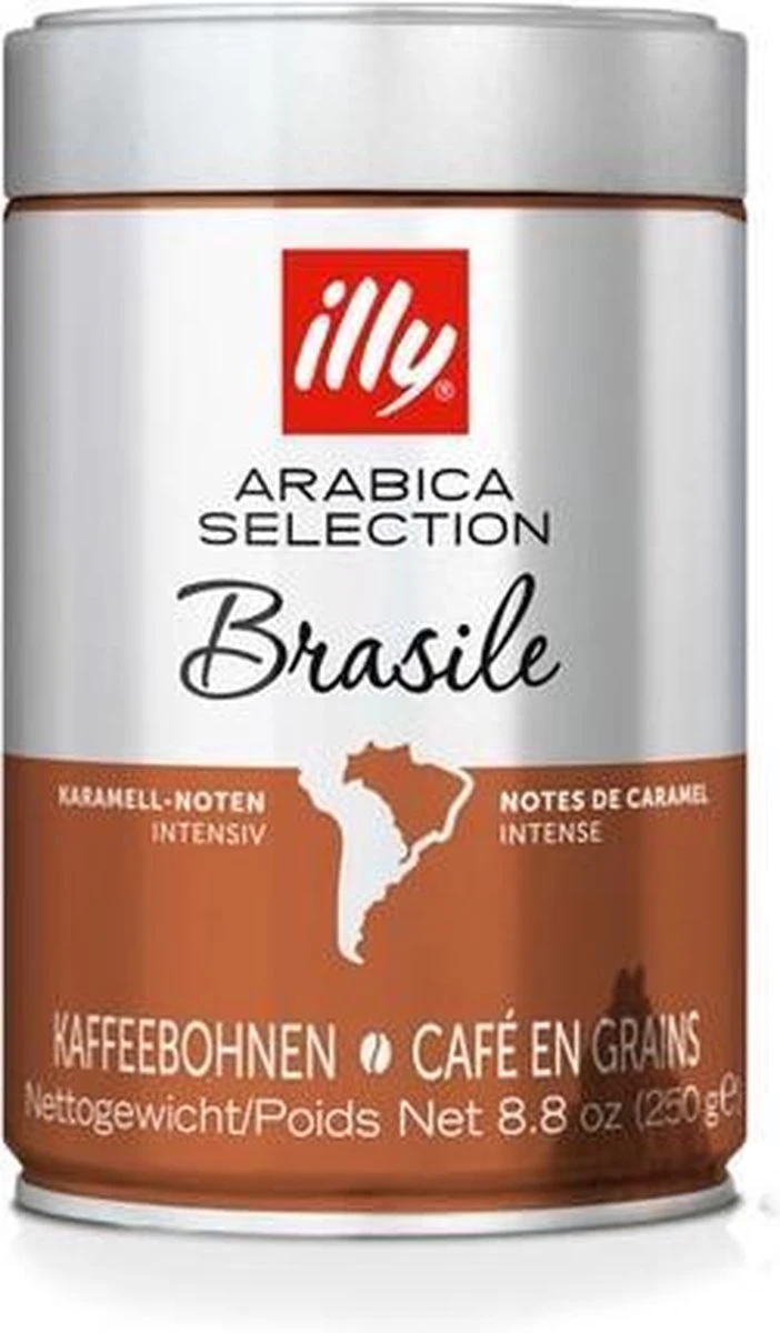 Illy Arabica Selection Brazilië - Koffiebonen - 250 Gram 4 Illy Arabica Selection Brazilië - Koffiebonen - 250 Gram - Afbeelding 2
