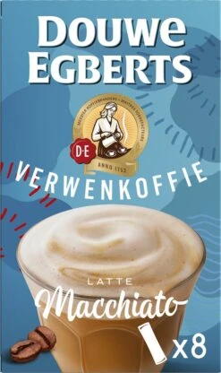 Douwe Egberts Verwenkoffie Latte Macchiato Oploskoffie - 5 X 8 Zakjes -Koffie Promotie Winkel 713x1200 3