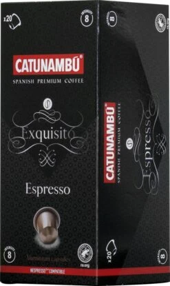 Catunambú Cups - Espresso Exquisito 5 X 20 Cups