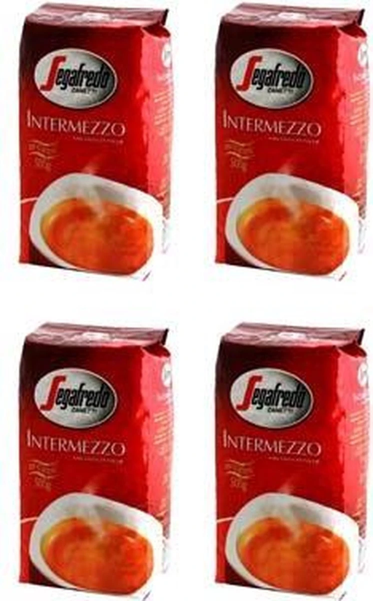 Segafredo Intermezzo Koffiebonen - 4 X 1 Kg 5 Segafredo Intermezzo Koffiebonen - 4 X 1 Kg - Afbeelding 3