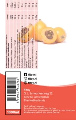 Fitcy | Koffiesiroop | Amaretto | Barista Syrup | Zero | Vegan | Vetvrij | Suikervrij | Keto-vriendelijk | Koffie | Siroop | MET DOSEERPOMP | 1L -Koffie Promotie Winkel 757x1200