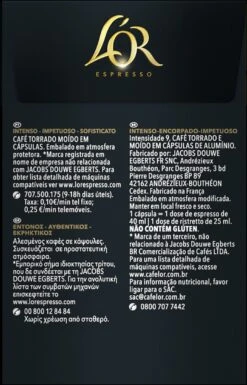 L'OR Espresso Forza Koffiecups - Intensiteit 9/12 - 4 X 40 Capsules -Koffie Promotie Winkel 770x1200 2