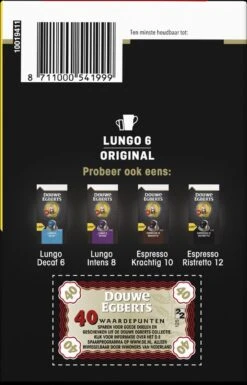 Douwe Egberts Lungo Original Koffiecups (6) - 5 X 40 Koffiecups 9 Douwe Egberts Lungo Original Koffiecups (6) - 5 X 40 Koffiecups -Koffie Promotie Winkel 770x1200 3