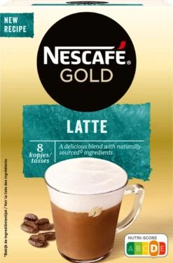 Nescafé Gold Latte Macchiato Oploskoffie - 6 Doosjes à 8 Zakjes 8 Nescafé Gold Latte Macchiato Oploskoffie - 6 Doosjes à 8 Zakjes -Koffie Promotie Winkel 793x1200 1