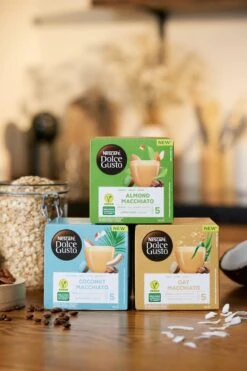Nescafé Dolce Gusto Almond Macchiato Capsules - Vegan Koffie - 36 Koffiecups -Koffie Promotie Winkel 800x1200 4