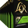 L'OR Lungo Elegante Koffiecups - Intensiteit 6/12 - 10 X 10 Capsules -Koffie Promotie Winkel 874x1200