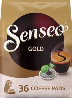 Senseo Gold Koffiepads - 5/9 Intensiteit - 10 X 36 Pads -Koffie Promotie Winkel 886x1200