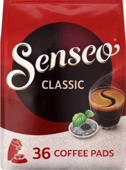 Senseo Classic Koffiepads - 5/9 Intensiteit - 10 X 36 Pads -Koffie Promotie Winkel 889x1200