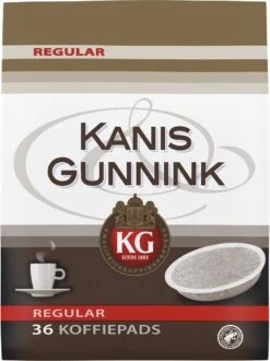 Kanis & Gunnink Regular Koffiepads - 10 X 36 Pads -Koffie Promotie Winkel 898x1200 1
