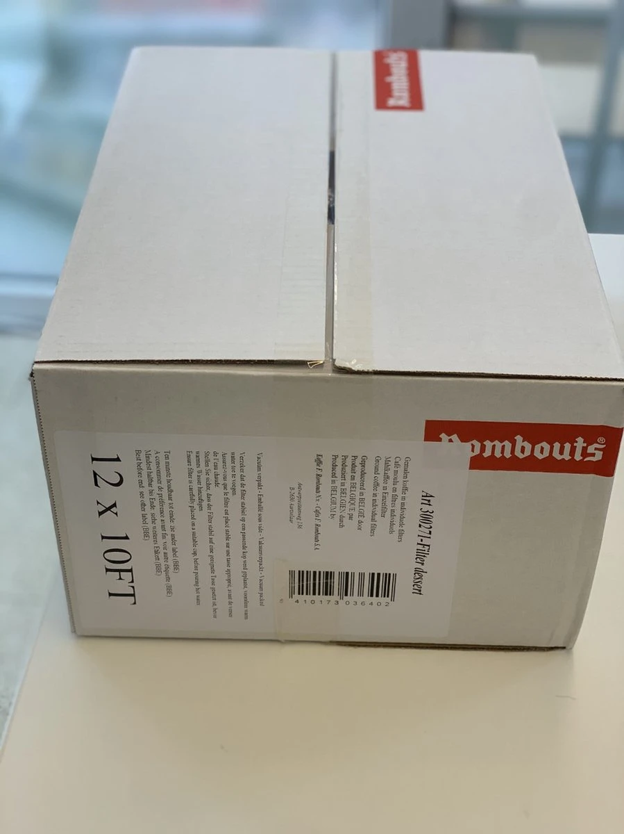 Rombouts - Filter Koffie - Coffee - Filter Dessert - Horeca - 12x10 Stuks 5 Rombouts - Filter Koffie - Coffee - Filter Dessert - Horeca - 12x10 Stuks - Afbeelding 3