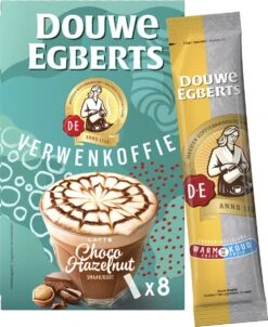 Douwe Egberts Latte Choco Hazelnut Oploskoffie - 5/9 Intensiteit - 5 X 8 Zakjes -Koffie Promotie Winkel 980x1200 1