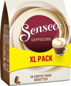 Senseo Cappuccino Koffiepads - 2/9 Intensiteit - 4 X 16 Pads - Voordeelverpakking -Koffie Promotie Winkel 990x1200 3