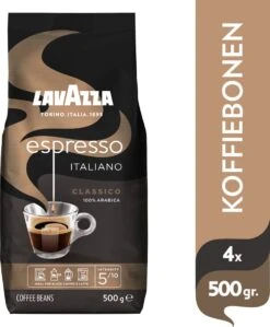 Lavazza Espresso Italiano Classico Koffiebonen - 500 Gram X4 -Koffie Promotie Winkel 992x1200 2