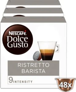 Nescafé Dolce Gusto Ristretto Barista Capsules - 48 Koffiecups -Koffie Promotie Winkel 995x1200 1